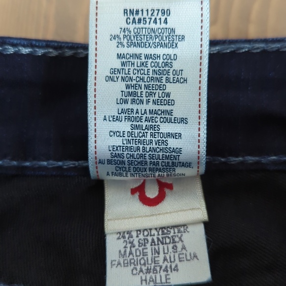 True Religion Originals Halle 8” Rise Super Skinny Jeans - Picture 15 of 16